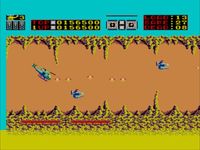 une photo d'Ã©cran de Choplifter sur Sega Master System